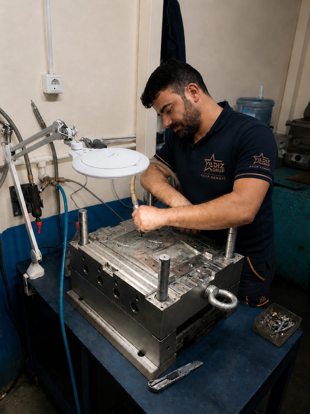 Kalıp tesviye çalışması